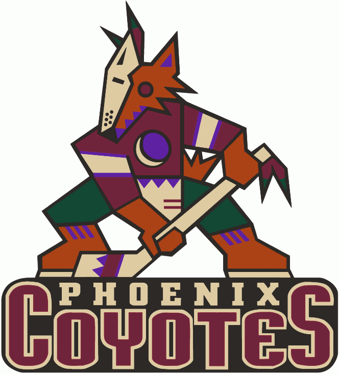 Phoenix Coyotes 1999-2003 Wordmark Logo DIY iron on transfer (heat transfer)...